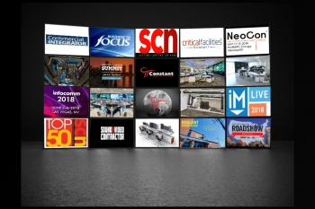 Corporate graphic text: 2018 Year in Review, Constant Technologies, with clean modern branding.