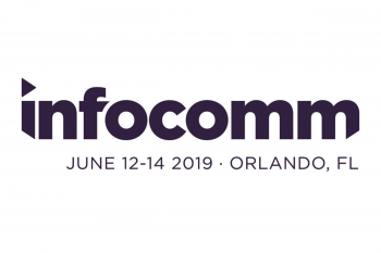 InfoComm June 12-14 2019 Orlando, FL - AV systems integration trade show logo