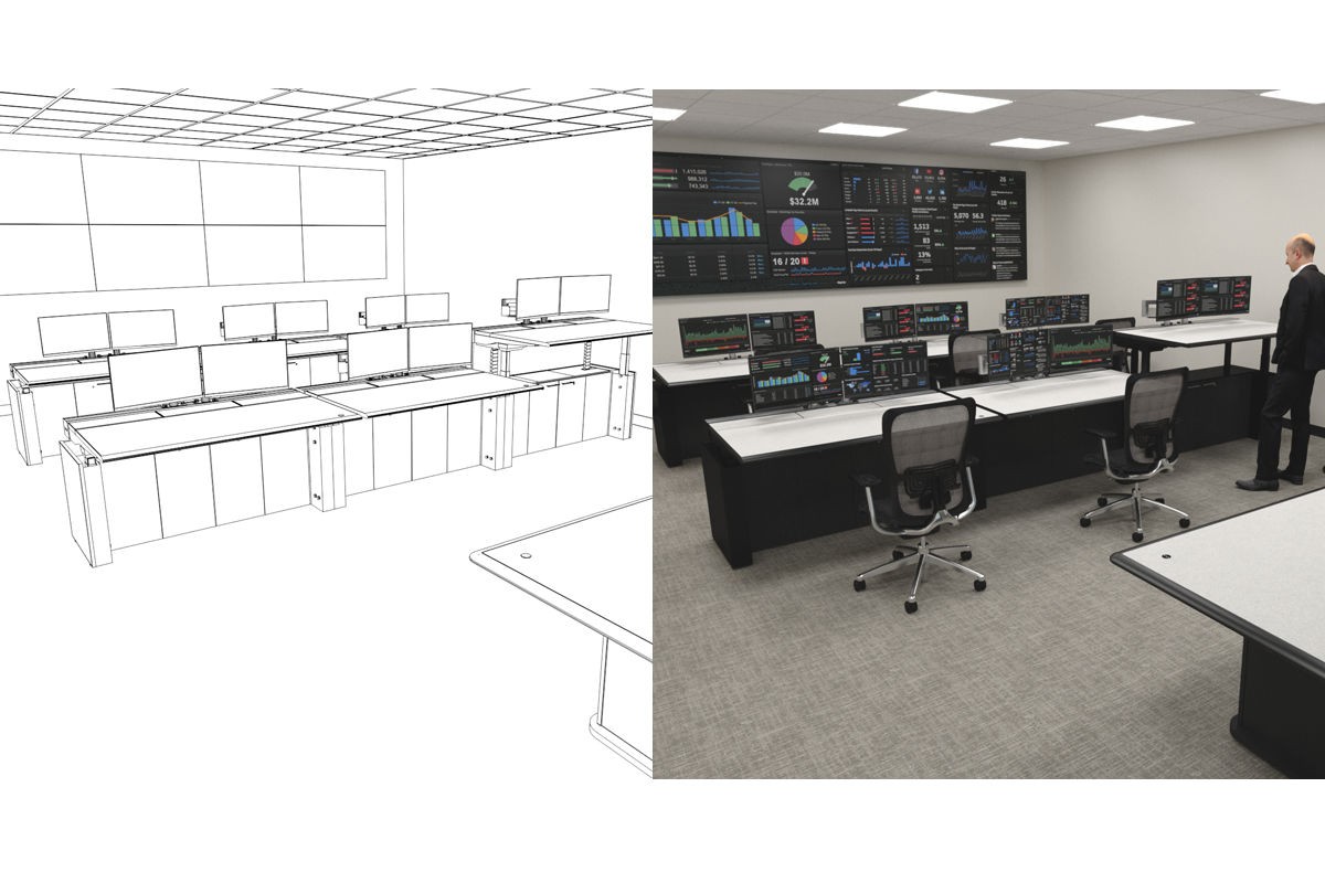 Command Center Design Renderings as Tools