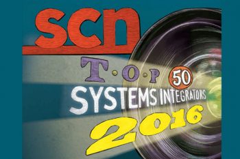SCN Top 50 Systems Integrators 2016 award recognition logo