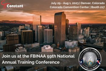 Constant to Exhibit at the FBINAA Conference