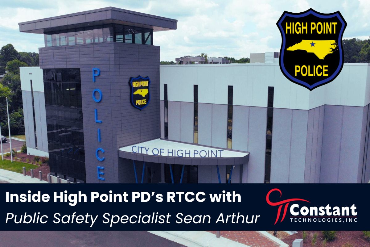 Inside the High Point PD’s RTCC with Public Safety Specialist Sean Arthur