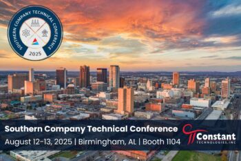 Join Constant at the Southern Company Technical Conference 2025, Booth 1104