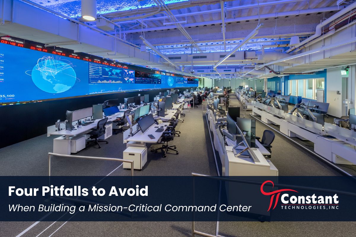 Four Pitfalls to Avoid When Building a Mission-Critical Command Center