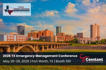 Constant at Texas Emergency Management Conference 2026
