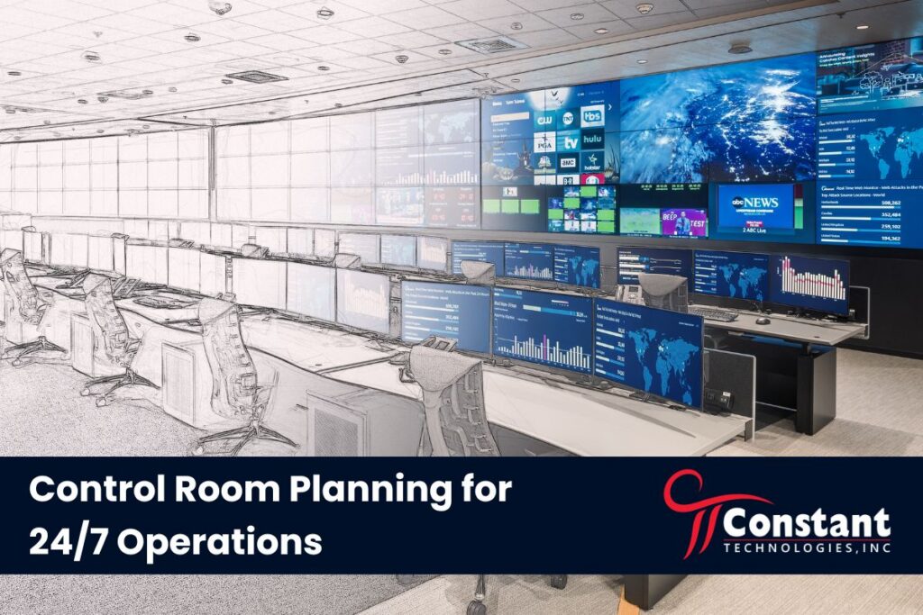Control Room Design Strategies for 24/7 Operations